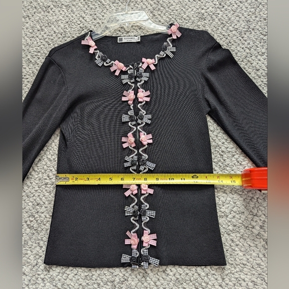 Women's (Size Small) 2-Piece Skirt Set with Bows, Rosettes and Ruffles - Picture 9 of 16